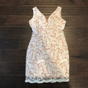 F21 Sequin Floral Dress